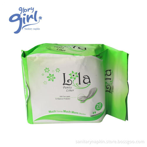 girls green strip anion sanitary pads